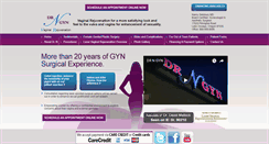 Desktop Screenshot of drnvaginalrejuvenation.com